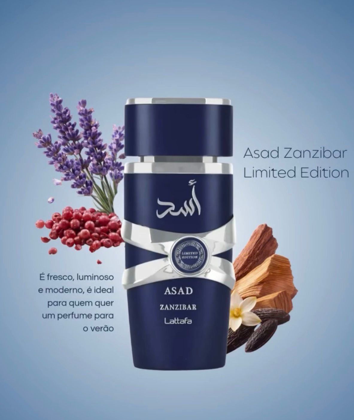 Lattafa Asad Edição Limitada Masculino 100ml