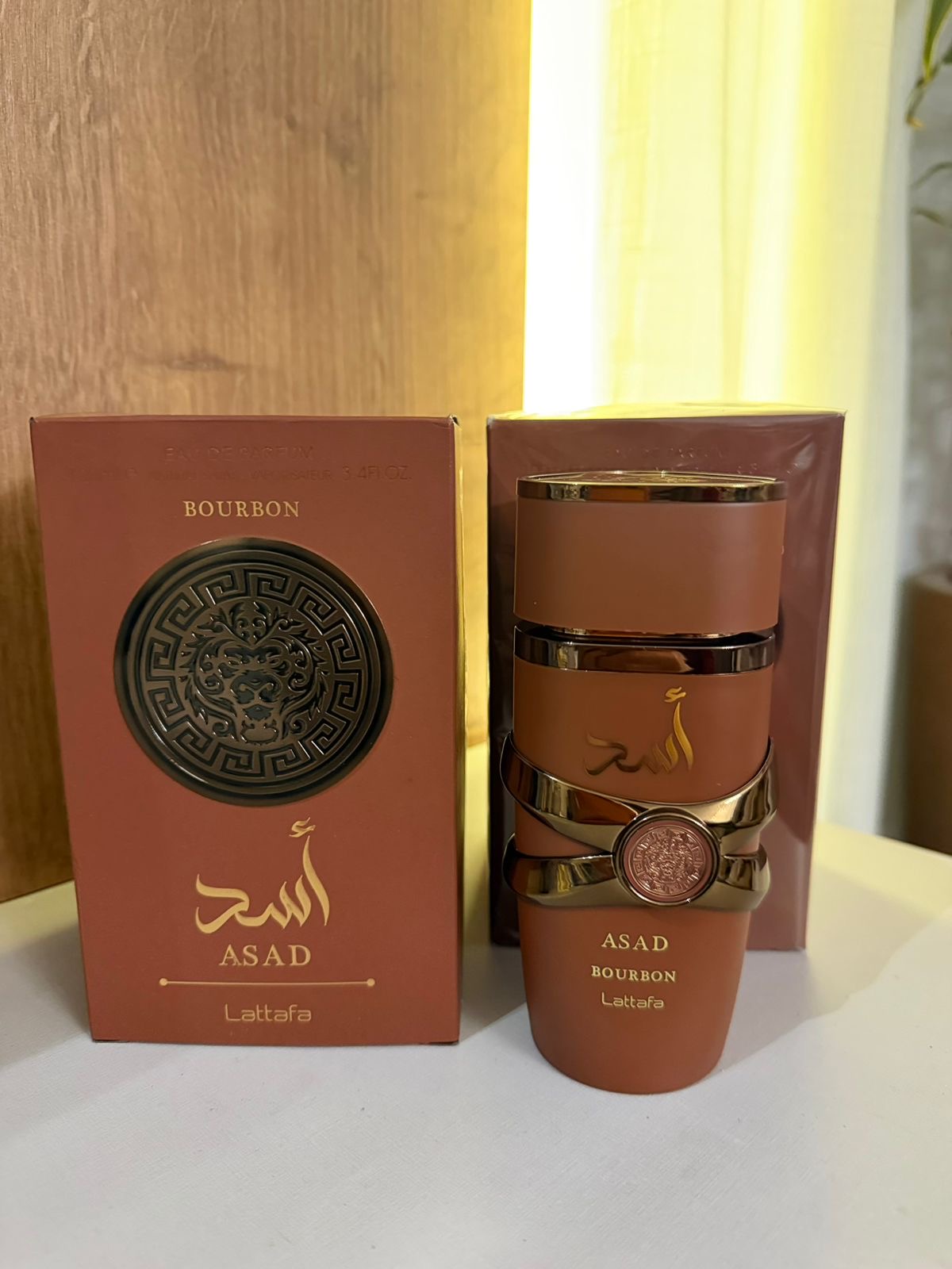 Lattafa Asad Bourbon Masculino 100ml
