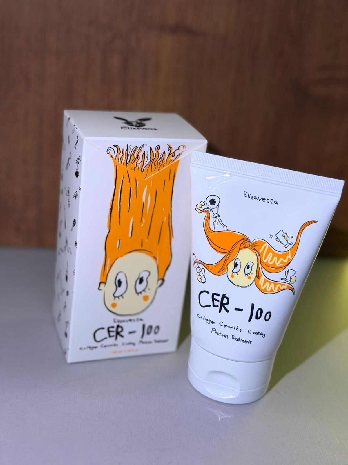 Máscara Capilar Elizavecca CER-100 Ceramide Protein Treatment 100ml