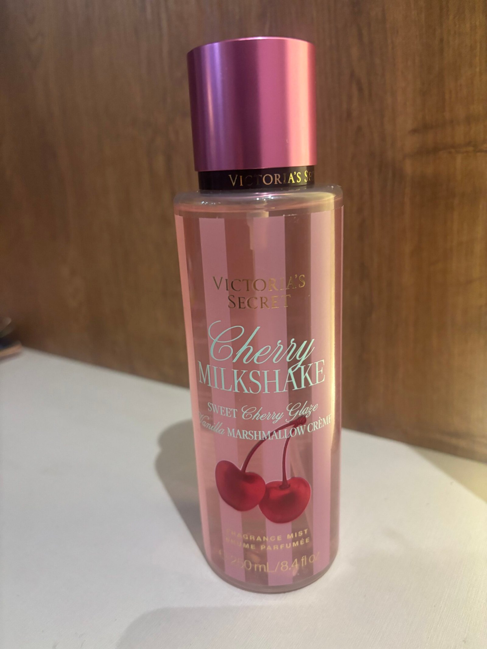 Body Splash Victoria's Cherry  Milkshake Cereja 250ml